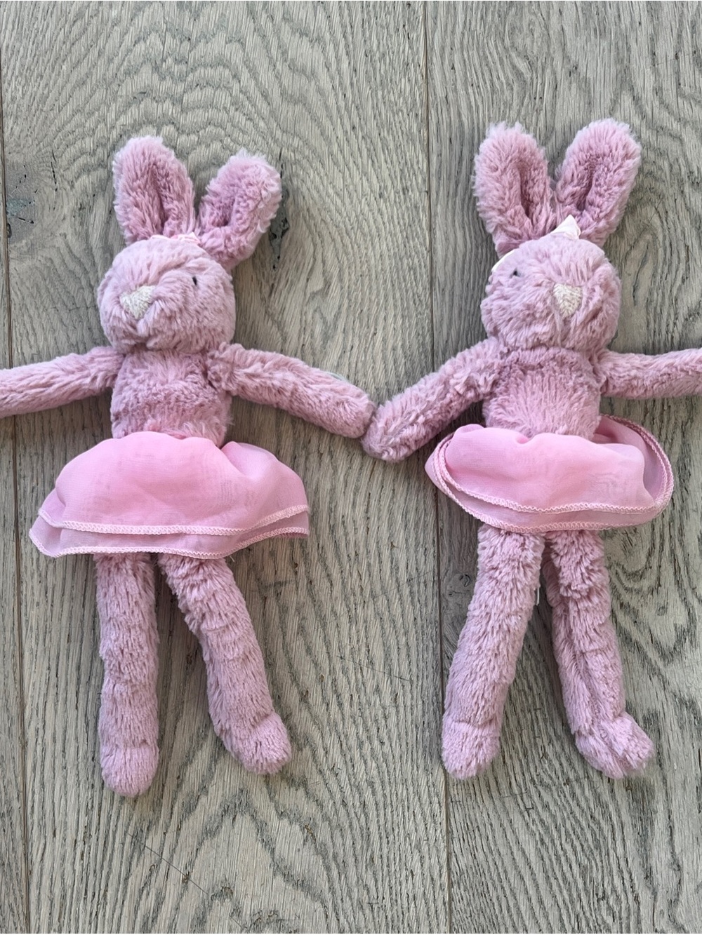 Jellycat 10" Tutu Lulu Tulip Pink Bunny Rabbit Ballerina Plush Lot of 2